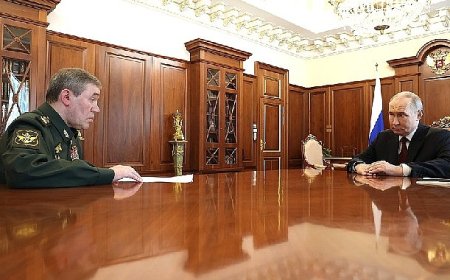 Meeting with Chief of the General Staff of Russia’s Armed Forces Valery Gerasimov