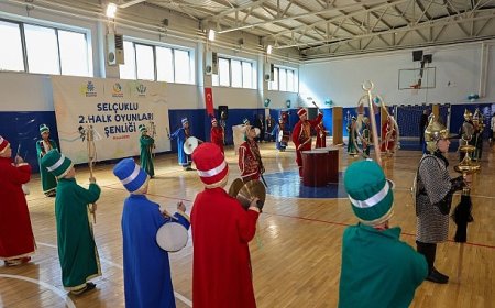 Selçuklu’da Okullar Arası 2. Halk Oyunları Şenliği Coşkuyla Gerçekleştirildi