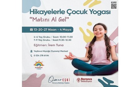 Yeşilova Höyüğü’nde Çocuk Yogası ve Sanat Terapisi Buluşması