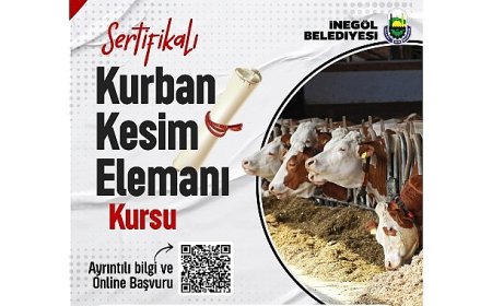 Kurban kesim kursu kayıtları başladı