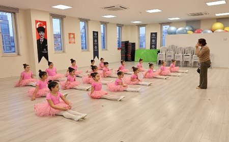 Başkan Çerçioğlu’nun Destekleri ile Aydınlı Minikler Bale Öğreniyor