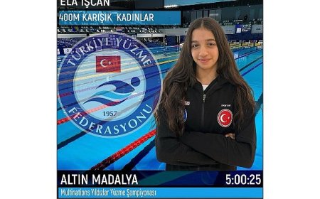 Gölcüklü Milli Sporcu Ela İşcan’dan Büyük Başarı