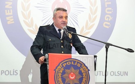 Menemen’de Polis Haftası’na yakışan kutlama