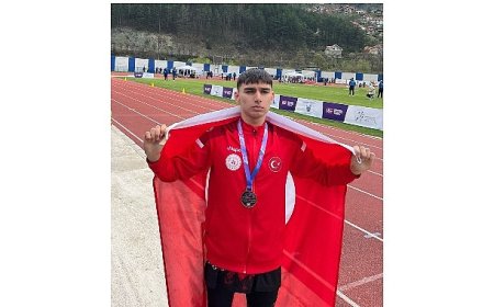 Osmangazili milli atletten dünya üçüncülüğü