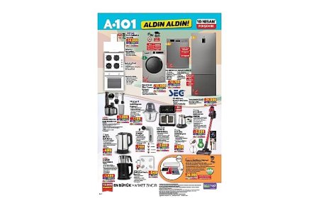 Motosiklet ve Daha Fazlası 10 Nisan’da A101 Mağazalarında