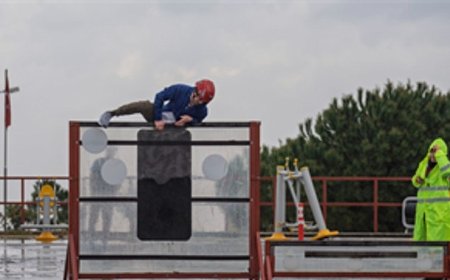 İtfaiyeci olmak için ter döküyorlar