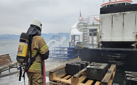 İZDENİZ’den yangın tatbikatı