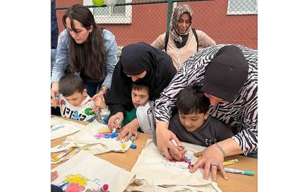 Özel çocuklar gönüllerince eğlendi