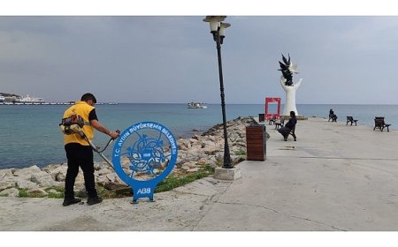 Büyükşehir Belediyesi Aydın’ı Bayram İçin Doğanın Yeşil Tonları İle Süslüyor