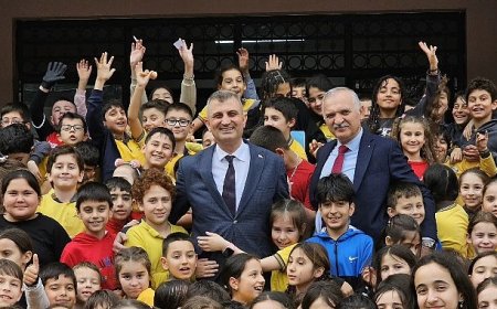 Başkan Sezer Öğrencilerin Hayat Bilgisi Dersine Konuk Oldu