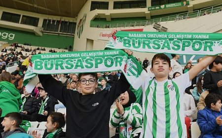 -Osmangazili çocuklar maç heyecanı yaşadı