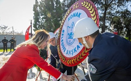 Konak Çanakkale şehitlerini andı