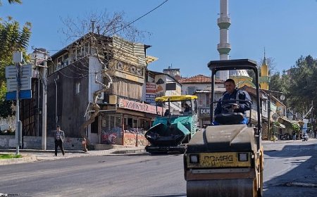 Gürçeşme Caddesi yenileniyor