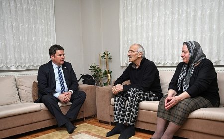 Başkan Aydın’dan iftar sonrası ev ziyaretleri