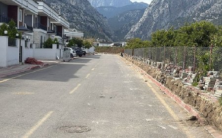 Kuzdere’de altyapı çalışmaları devam ediyor