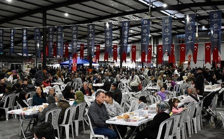 Bozdoğan’da Birlik ve Dayanışma Ruhu İftar Sofrasında Buluştu