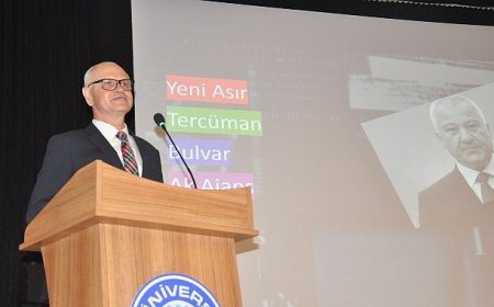 Mehmet Aykırı, İletişim Fakültesi öğrencilerine kariyer ipuçları verdi