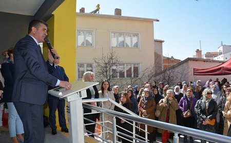 Kadınlar Konağı Açıldı