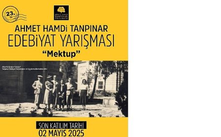 Ahmet Hamdi Tanpınar Edebiyat Yarışması için başvurular  başladı