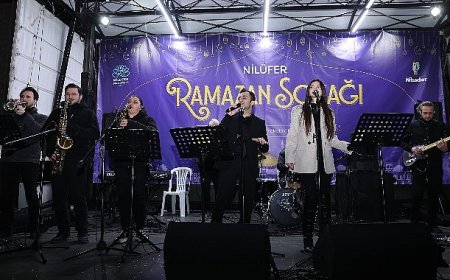 Nilüfer Ramazan Sokağı’nda Kent Orkestrası sahne aldı