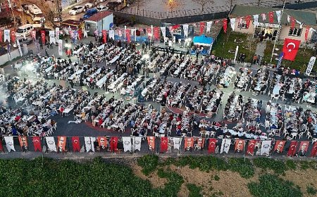 Avcılar’da binler aynı sofrada buluştu