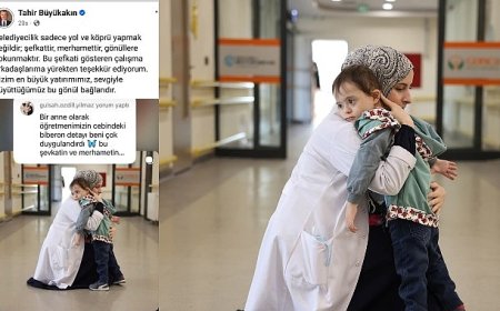 Türkiye'yi duygulandıran fotoğrafa Başkan Büyükakın'ın yorumu