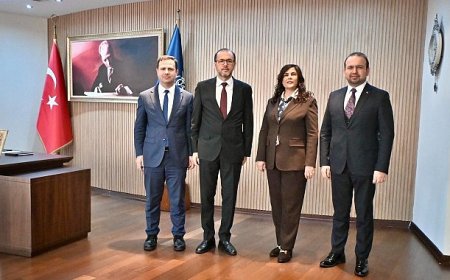 Başkan Çerçioğlu’na Prof. Dr. Nurullah Okumuş’tan Nezaket Ziyareti