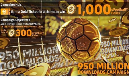eFootball™ Dünya Çapında 950 Milyon İndirmeye Ulaştı