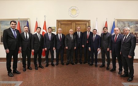 Konya Heyetinden Milli Savunma Bakanı Yaşar Güler’e Ziyaret