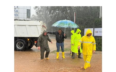 Yağışlar en çok Kemer’de