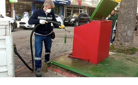 Karşıyaka’da kışa özel ilaçlama