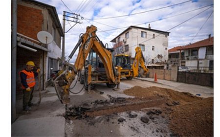 Sarnıç’ta içme suyu yatırımı hızla ilerliyor