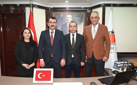Tabakoğlu’ndan Başkan Topaloğlu’na ziyaret