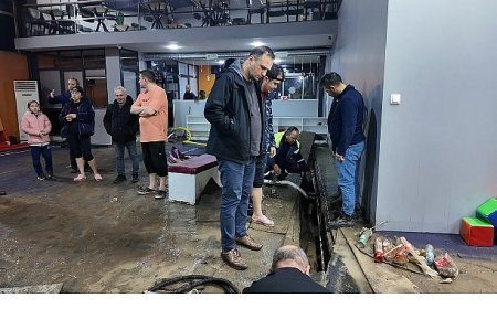 Bornova’da sel alarmı