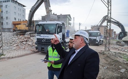 Başkan Sandıkçı'dan Yakın Takip: Dev Dönüşüm Son Hız Devam Ediyor