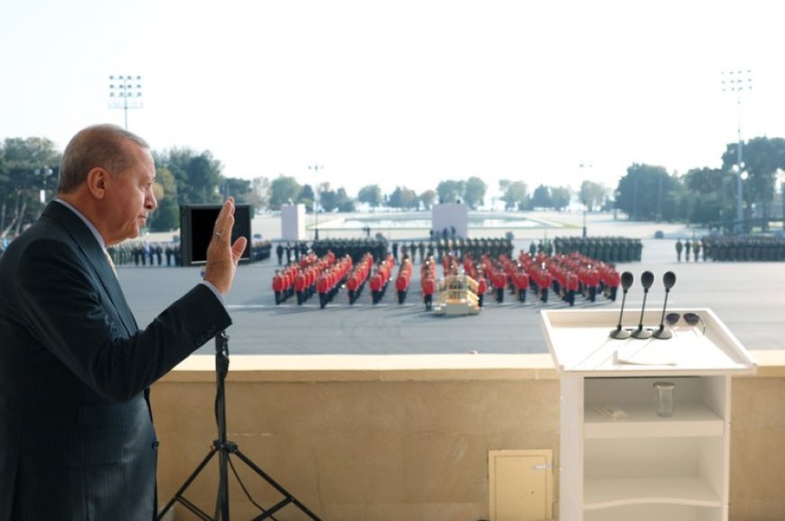 Cumhurbaşkanı Erdoğan: Karabağ Zaferi, Türk Dünyası için gurur kaynağıdır