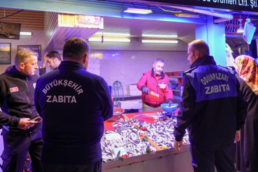 Eskişehir’de balık satış yerlerine ortak denetim