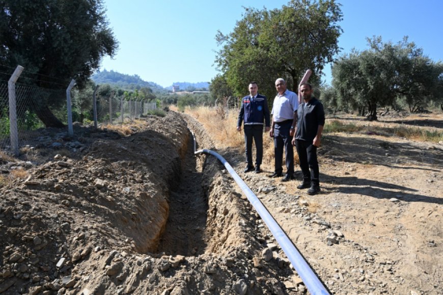 Manisa Turgutlu’nun o mahallesindeki içme suyu sorununa çözüm