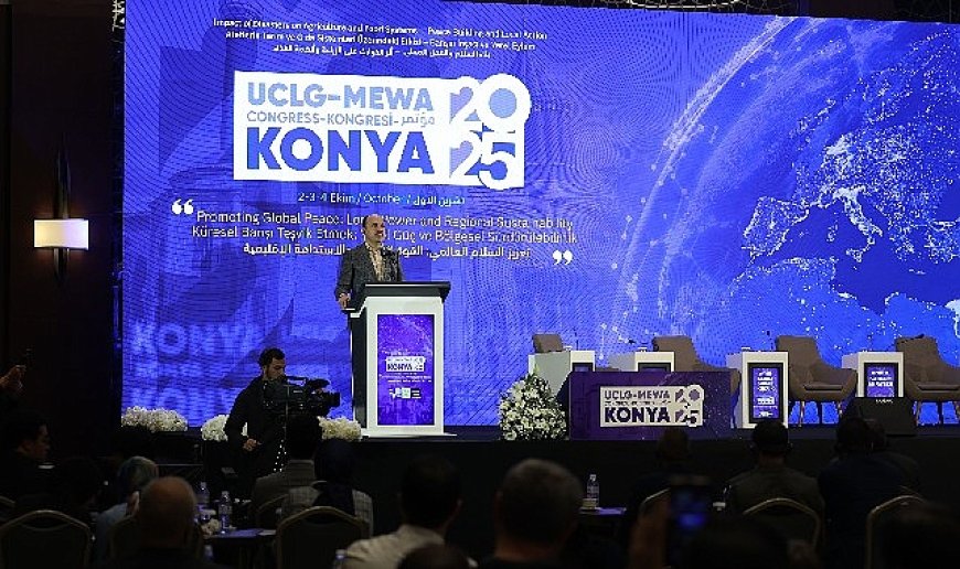 UCLG-MEWA Kongresi’nin Kapanışında Konuşan UCLG Başkanı Altay: “Tarihi Bir Kongreye Ev Sahipliği Yaptık”