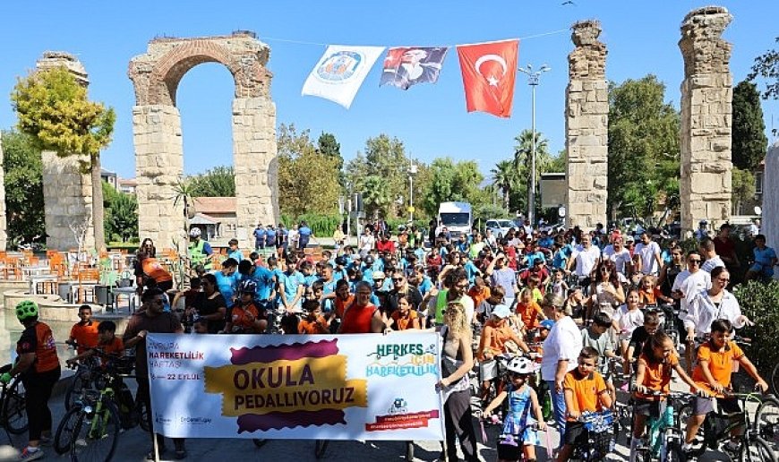 Efes Selçuk’ta Avrupa Hareketlilik Haftası Renkli Görüntülere Sahne Oldu