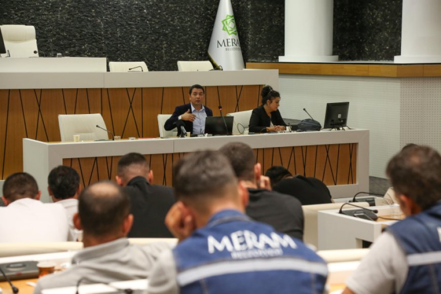 Konya Meram Belediyesi personeline ‘tehlikeli madde’ eğitimi