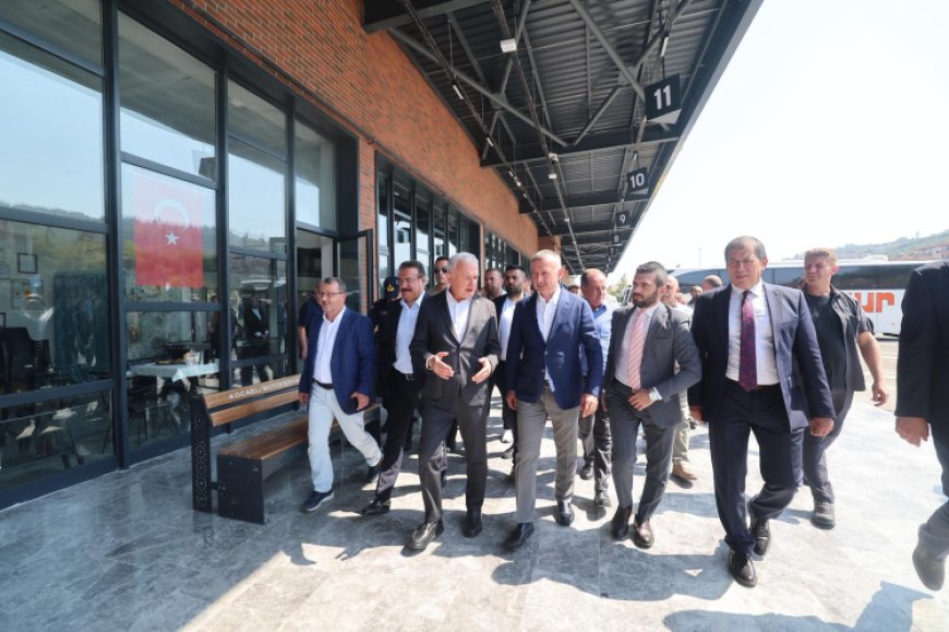 Karamürsel’in modern otogarı tanıtıldı