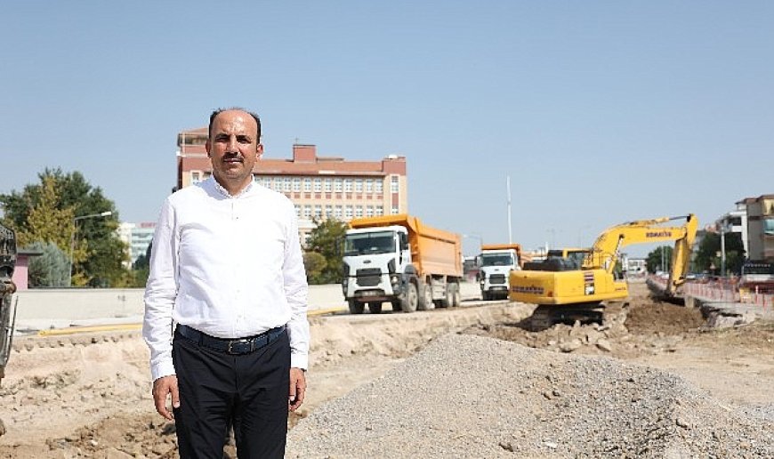 Başkan Altay: ‘Adliye – Şehir Hastanesi Raylı Sistem Bağlantısını Yıl Sonundan Önce Tamamlayacağız’
