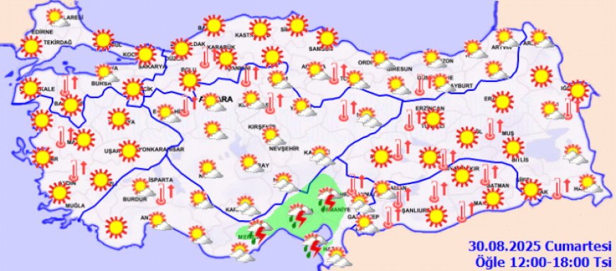 Hava sıcaklığına dikkat! Dereceler 40’ı bulacak