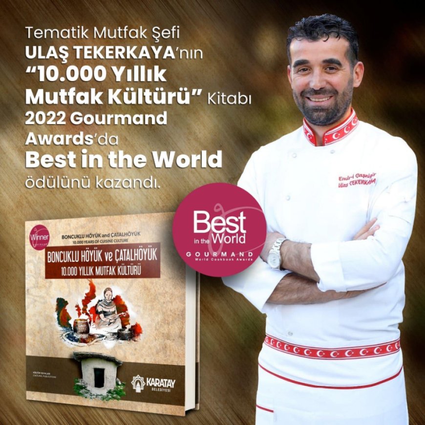 Konya Karatay’ın kültür yayınına uluslararası ödül