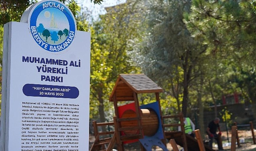 Avcılar’ın tek köpek oyun parkı yenilendi