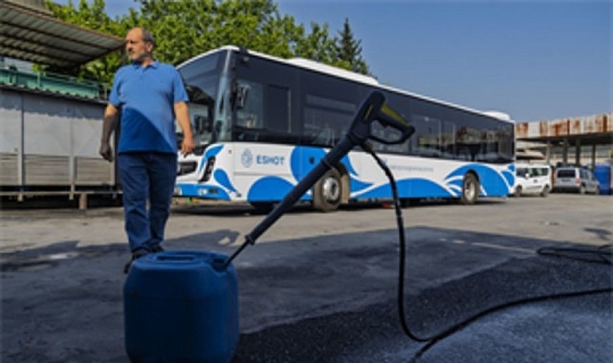 ESHOT’tan bin 100 hanenin kullandığı kadar su tasarrufu