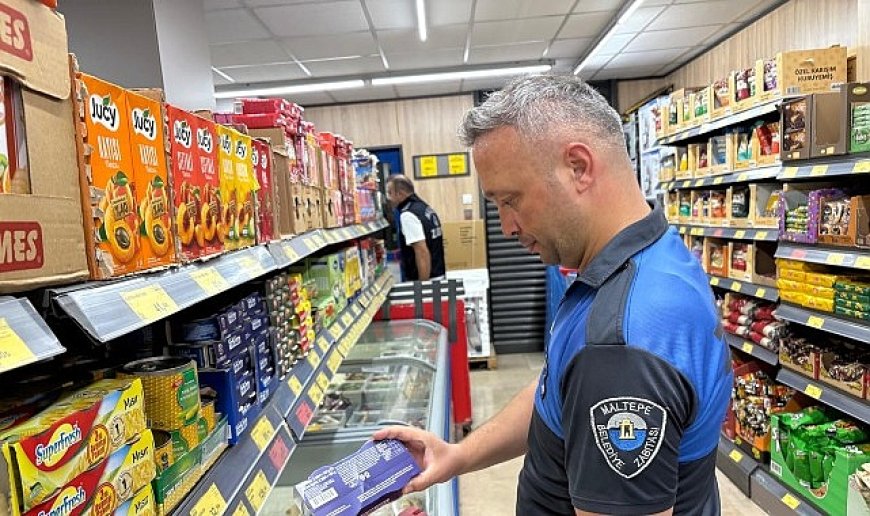 Maltepe Belediyesi’nden marketlere ‘karekod’ ve gıda denetimi