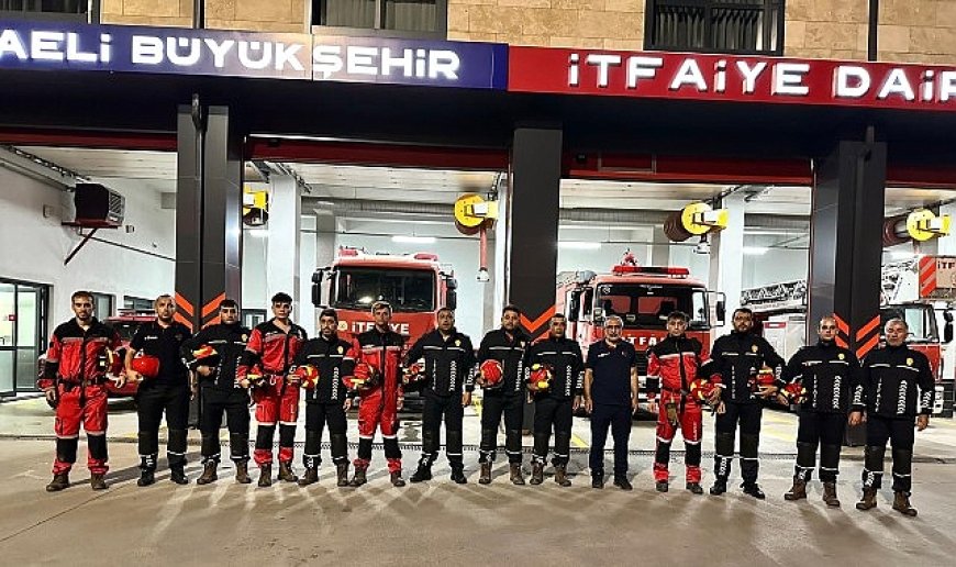 Kocaeli Büyükşehir, Balıkesir’e ekipleri hızır gibi gönderdi