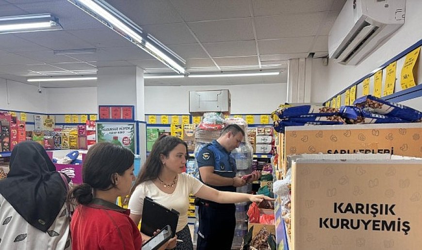 Zabıta’dan marketlerde denetim